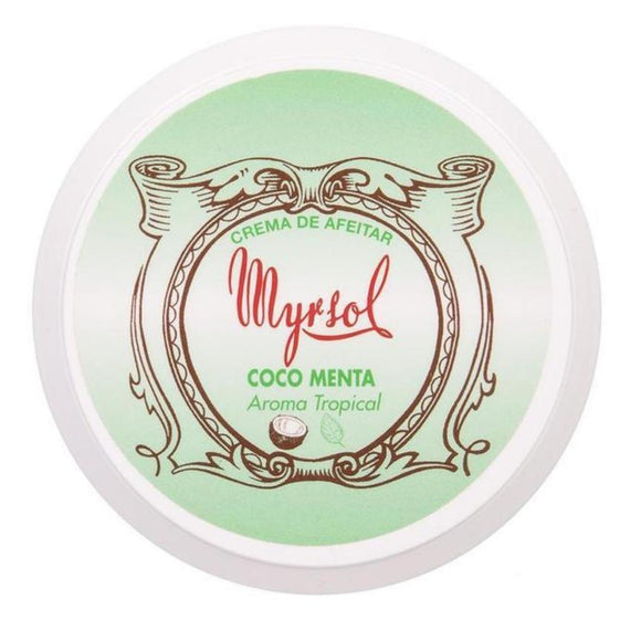 Myrsol - Coconut and Mint - Shaving Cream 150ml