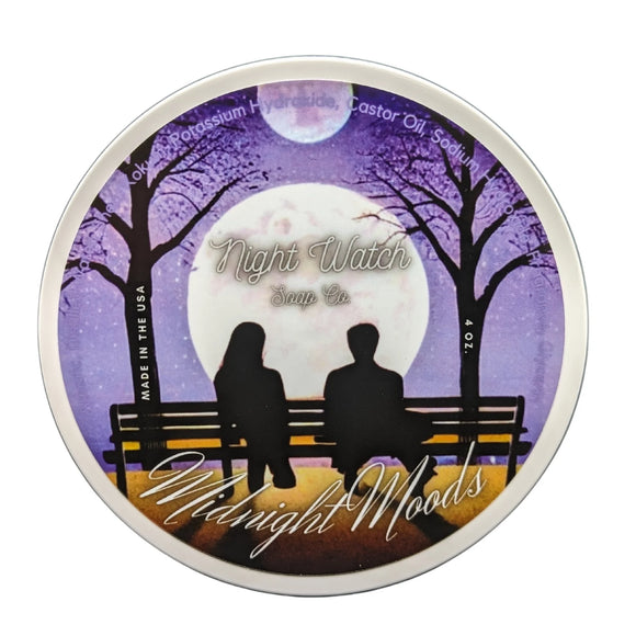 Night Watch Soap Co. - Midnight Moods - Artisan Shave Soap