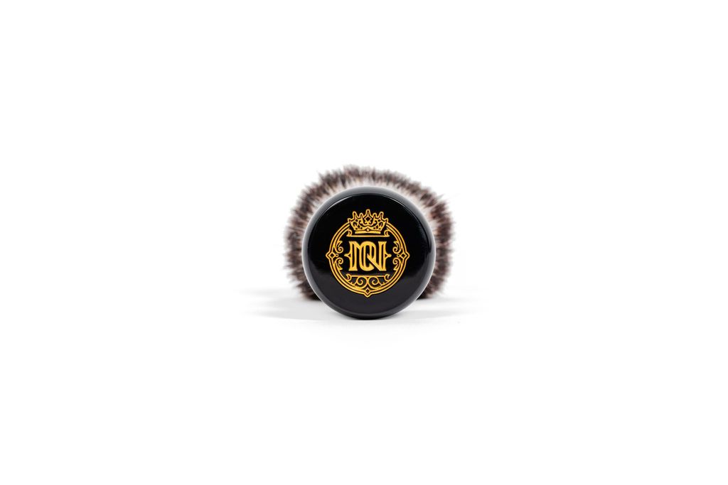 Noble Otter - Black/White Synthetic Shave Brush - 26MM