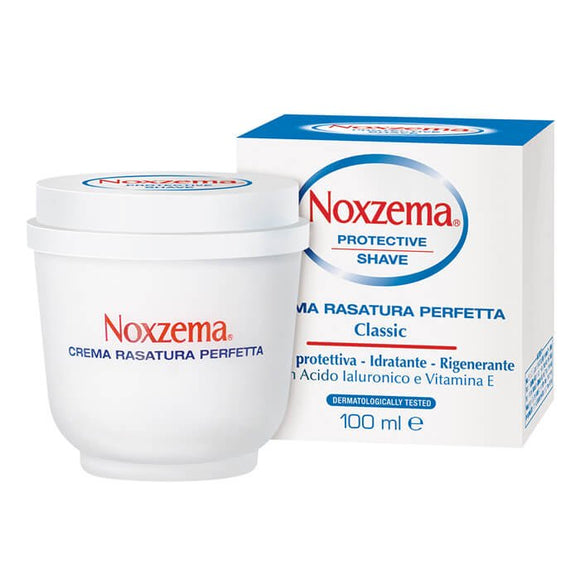Noxzema - Classic Shaving Cream in Glass Jar - For Sensitive Skin 100ml