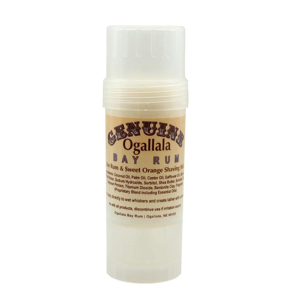 Ogallala - Bay Rum and Sweet Orange - Shaving Soap Stick