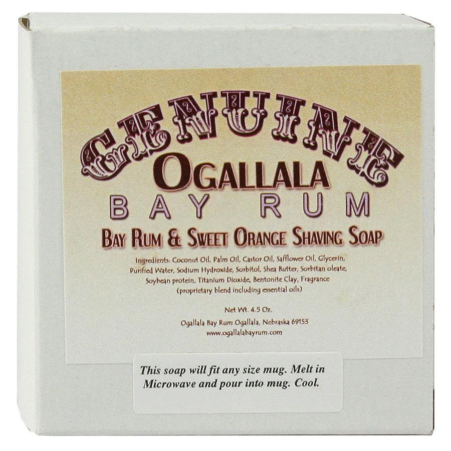 Ogallala - Shaving Soap - Bay Rum and Sweet Orange