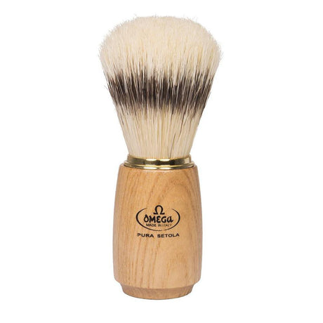 Omega - 11150 Boar Bristle Shaving Brush - 24mm Palisander Wood Handle