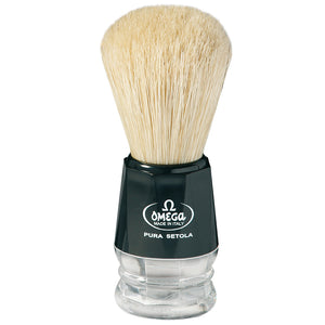 Omega - Boar Bristle Shaving Brush - 10019