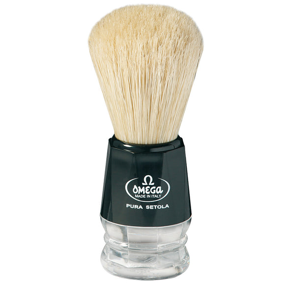 Omega - Boar Bristle Shaving Brush - 10019