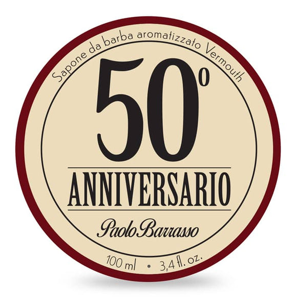 Paolo Barrasso - 50th anniversary Shaving Soap 100ml - Italian Shaving Soap