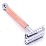 Parker - 29L Rose Gold Long Handle Butterfly Open Safety Razor