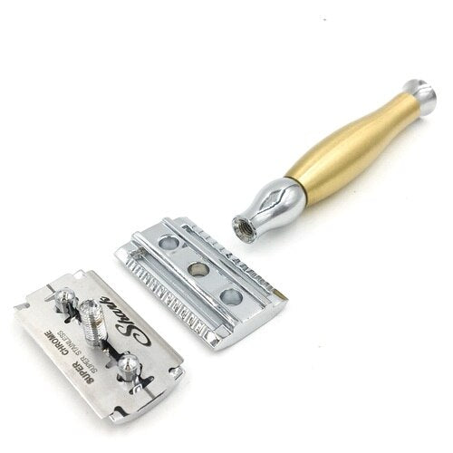 R49 Razor Parker 48R Gold Heavyweight Safety Razor | The Razor Company