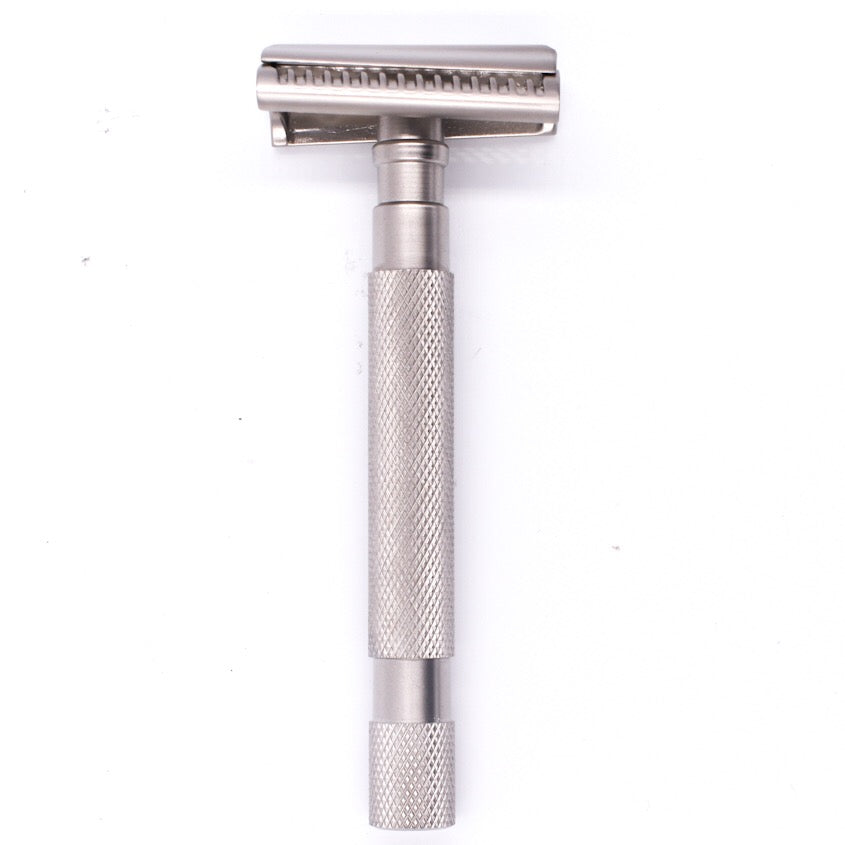 Parker - 55SL-SC Semi-Slant Safety Razor Satin Chrome | Free