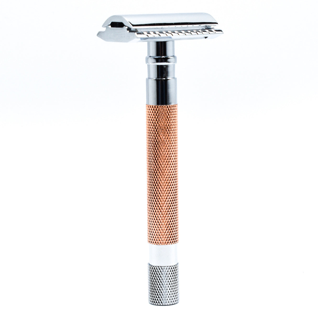Parker - 56R Rose Gold Handle Closed Comb Safety Razor
