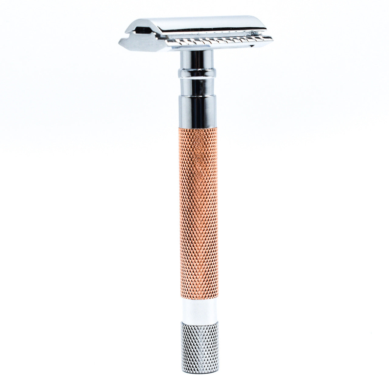 Parker 56R Rose Gold Handle Closed Comb Safety Razor | The Razor Company