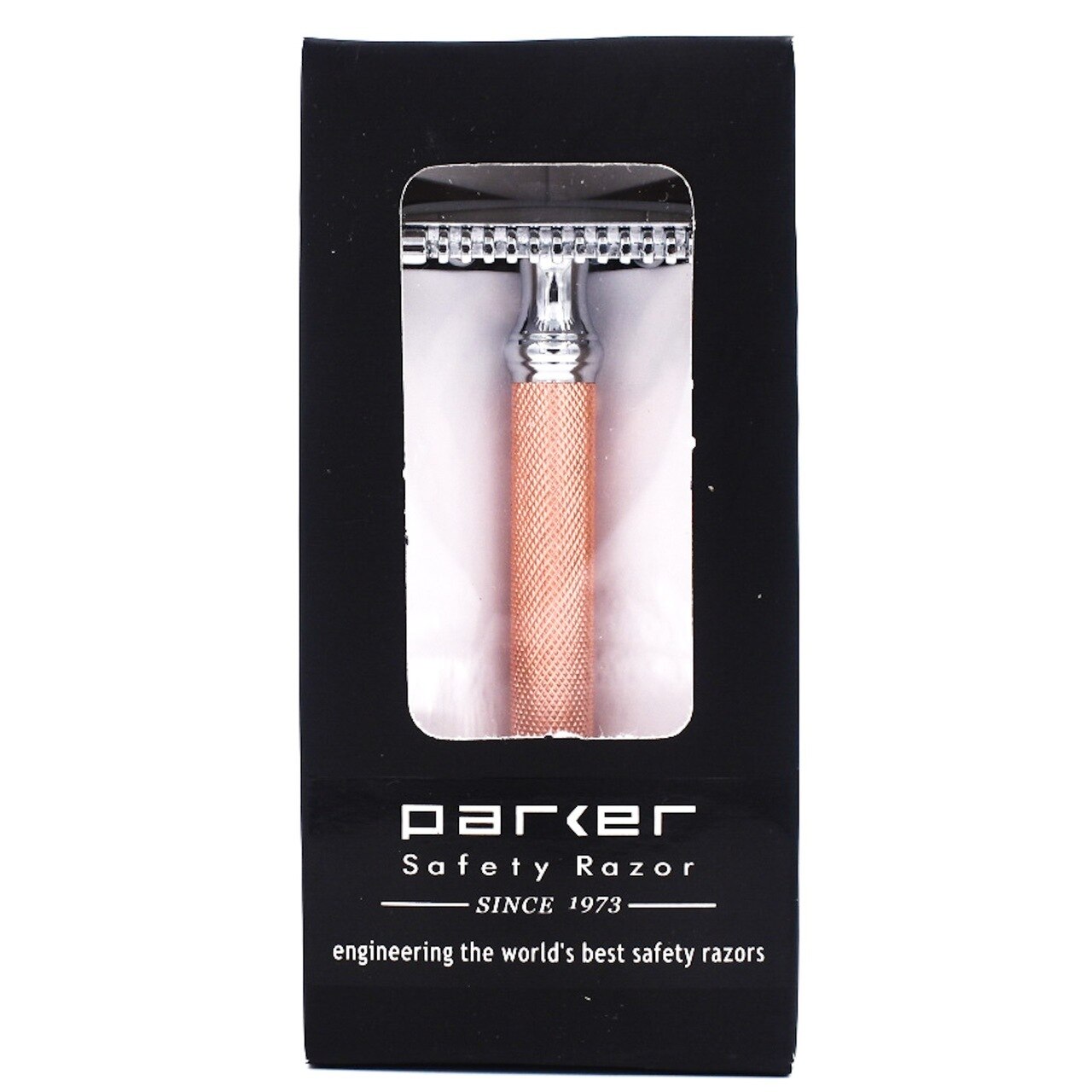 Parker 63C Rose Gold Open Comb Safety Razor | The Razor Company