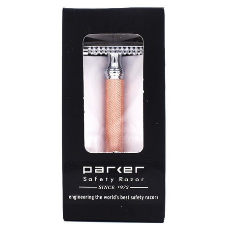 Parker - 63C Rose Gold Open Comb Safety Razor