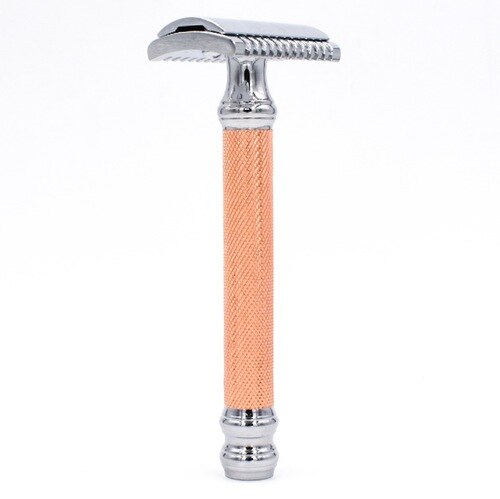 Parker 63C Rose Gold Open Comb Safety Razor | The Razor Company