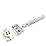 Parker - 64S Stainless Steel Handle Safety Razor With Closed Comb Head
