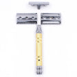 Parker - 69CR Convertible Safety Razor With Open & Closed Comb Plates