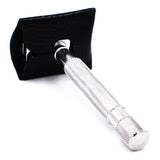 Parker - Leather Double Edge Safety Razor Travel Cover - Black