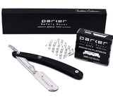 Parker - Premium Platinum Saloon Style Half Blades for Barber Razors - 100 Blades
