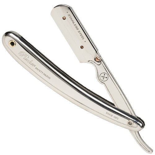 Parker SR1 Stainless Steel Shavette Straight Razor | The Razor Company
