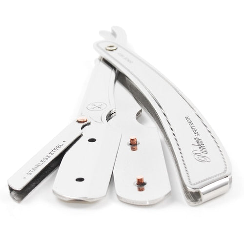 Parker - Srx Stainless Steel Shavette Straight Razor | Free
