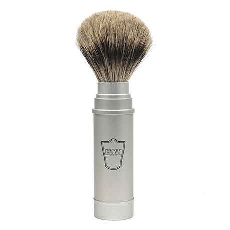 Parker - Travel Pure Badger Shaving Brush with Tube