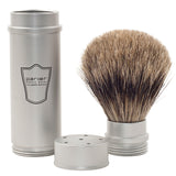 Parker - Travel Pure Badger Shaving Brush with Tube