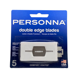 Personna - Comfort Coated Double Edge Razor Blades - 5 Pack