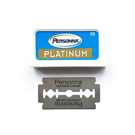 Personna - Platinum Stainless Steel Double Edge Blades - Pack of 50 Blades