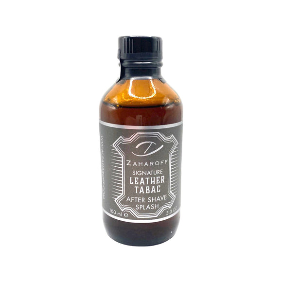 Gentleman's Nod - Zaharoff Signature Leather Tabac - Aftershave Splash