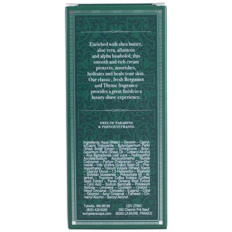 Pre de Provence - After Shave Balm - Bergamot & Thyme