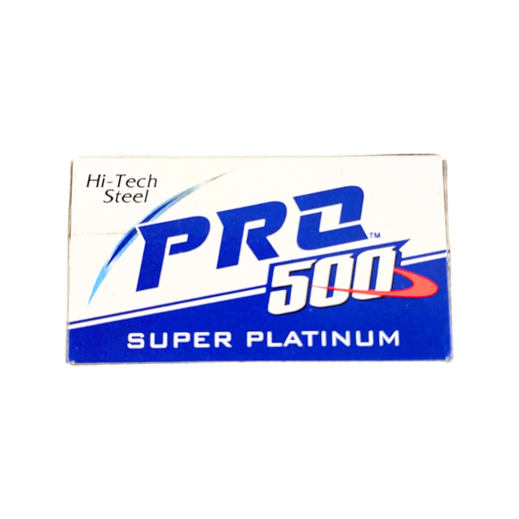 Pro 500 - Super Platinum Razor Blades - 10 Pack