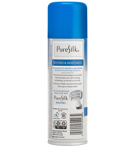 Pure Silk - Dry Skin Shave Cream - 7.25 Ounces