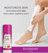Pure Silk - Raspberry Mist Shave Cream - 7.25 Ounces