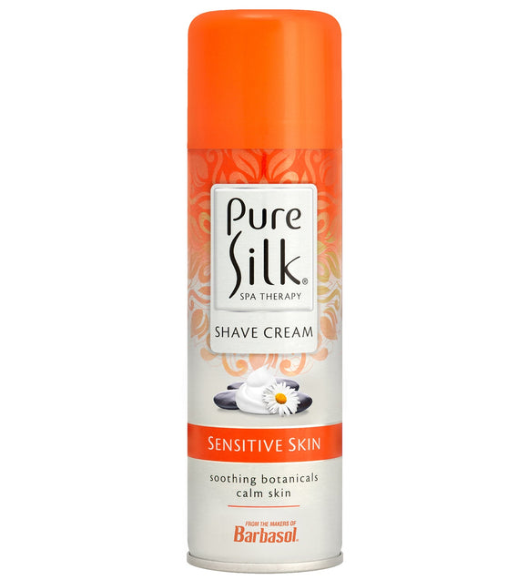 Pure Silk - Sensitive Skin Shave Cream - 7.25 Ounces