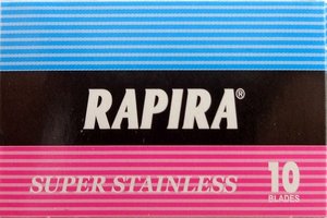 Rapira - Super Stainless - Double Edge Razor Blades - Pack of 10 Blades