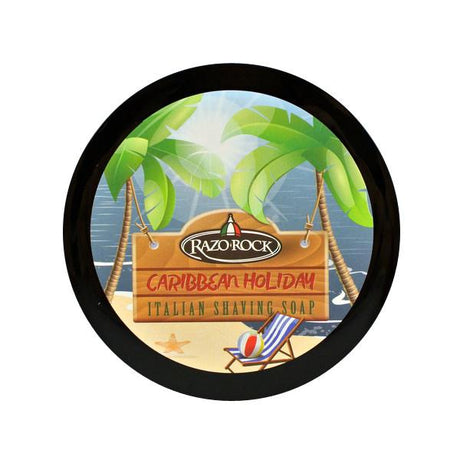 RazoRock - Caribbean Holiday Shaving Soap - 5oz