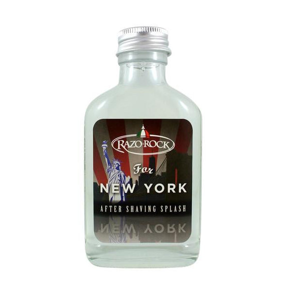 From Razorock:  RazoRock For New York After Shaving Splash  An after shave splash that is 