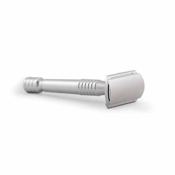 RazoRock Lupo DE Safety Razor  The RazoRock Lupo safety razor is CNC milled from corrosion-resistant 6066 aluminum making it lightweight and extremely durable. In addition, the aluminum has been anodized for added protection and corrosion-resistance.