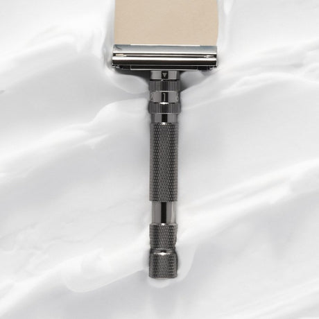 Rockwell Razors - Adjustable Safety Razor - Model T2 - Gunmetal Chrome