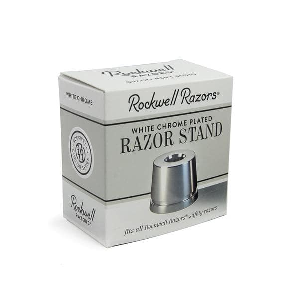 Rockwell Razors - White Chrome - Razor Stand