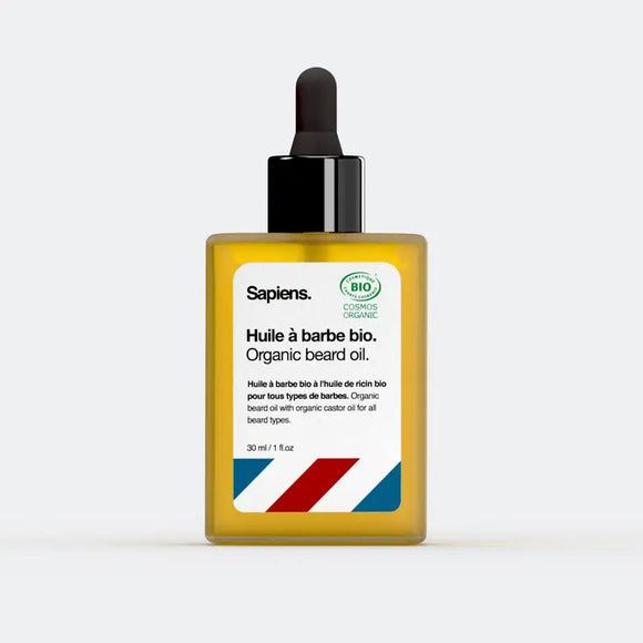 Sapiens - Fresh x Woody - Organic Beard Oil 30 ml