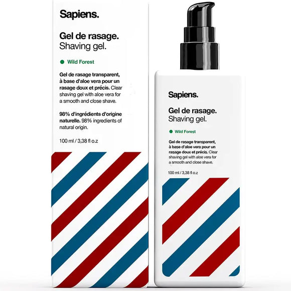 Sapiens - Fresh x Woody - Transparent Shaving Gel 100 ml