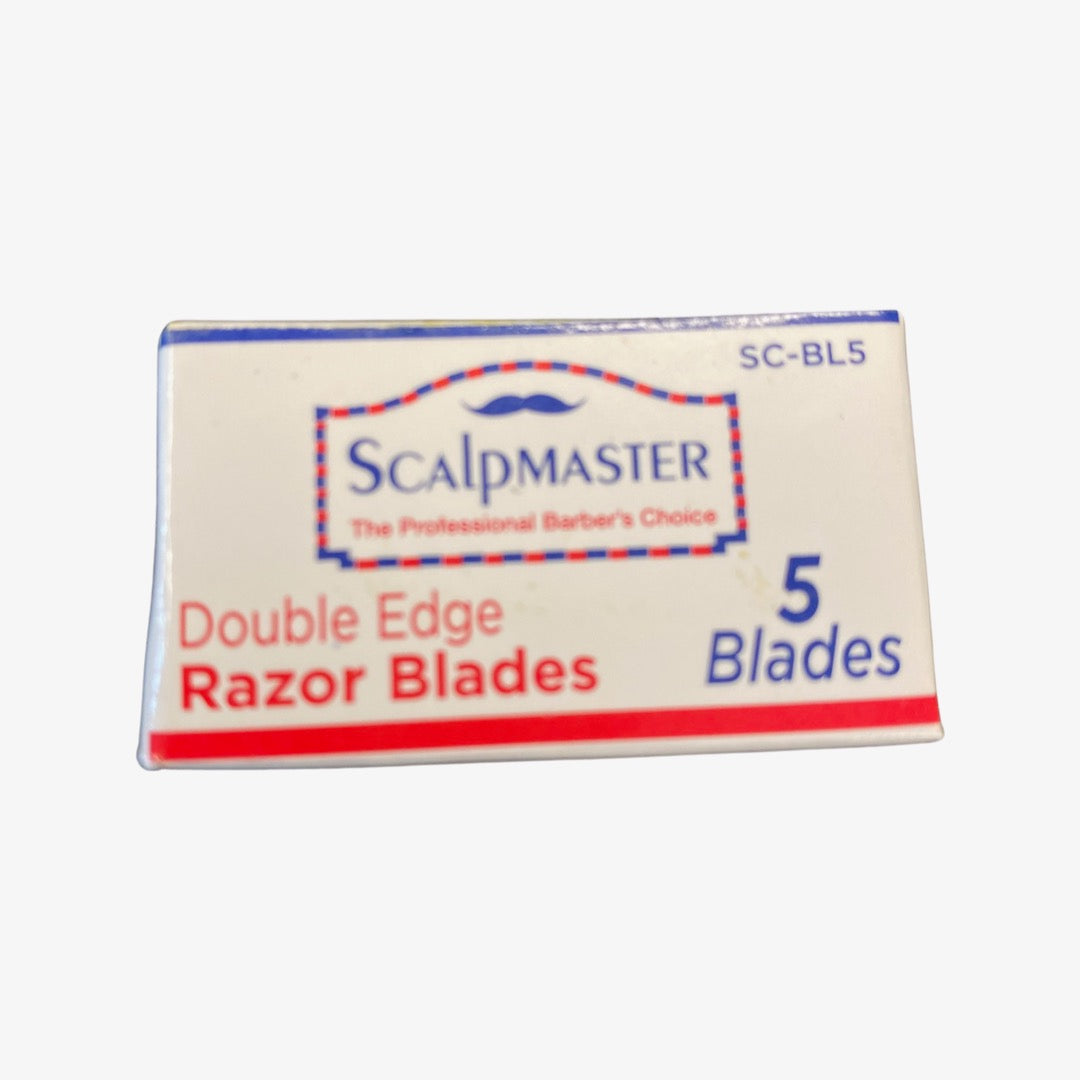 Scalpmaster - Stainless Steel Shavette Straight Razor