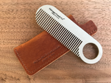 Chicago Comb - Dublin Horween Leather Sheath - Black or Tan