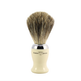 Edwin Jagger Imitation Ivory Shaving Brush (Pure Badger)