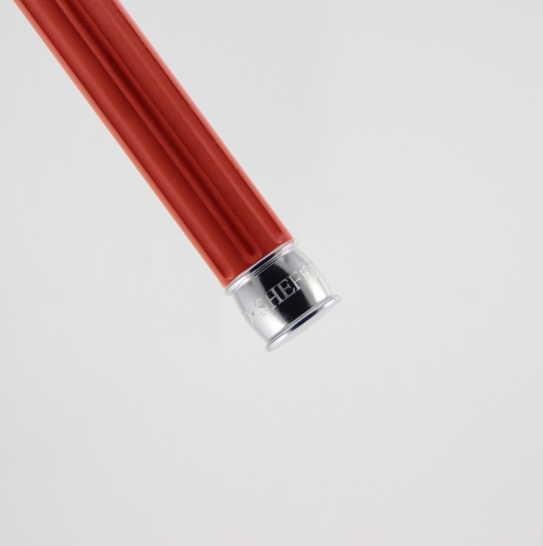 Edwin Jagger 3ONE6 Stainless Steel Red DE Safety Razor
