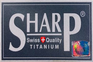 Sharp - Double Edge Razor Blades – Titanium - Pack of 5 Blades