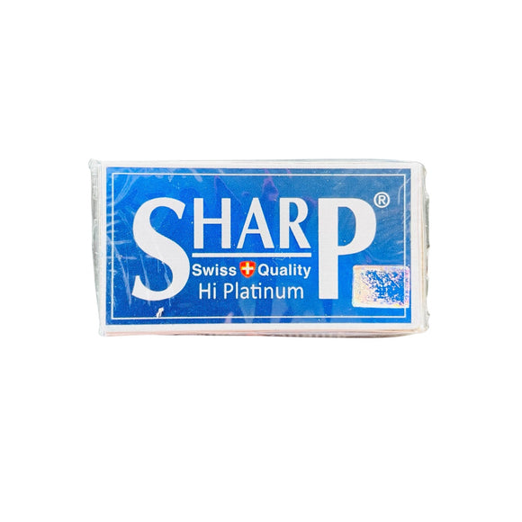 Sharp - HI Platinum Swiss Quality Double Edge Razor Blades - 5 Pack