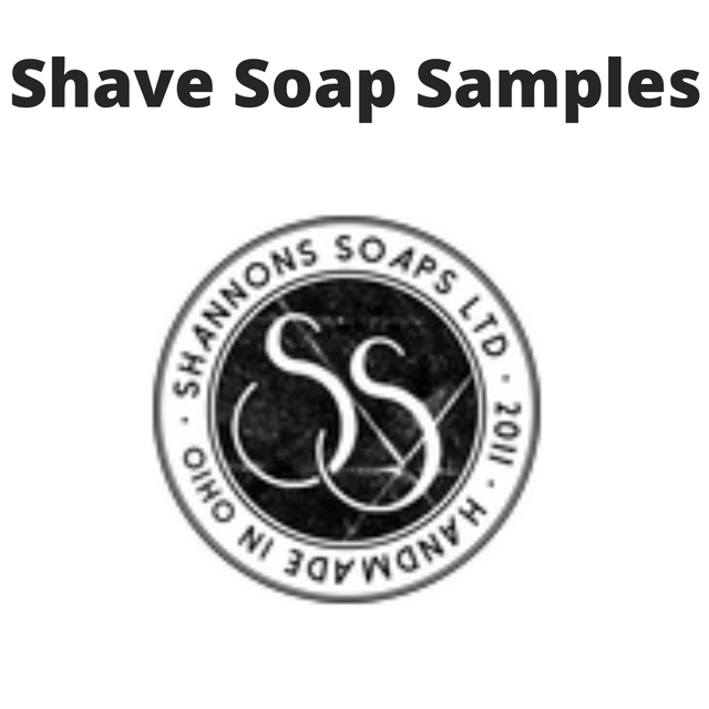 Shannon's Soap -Shave Soap Samples - 1/4oz
