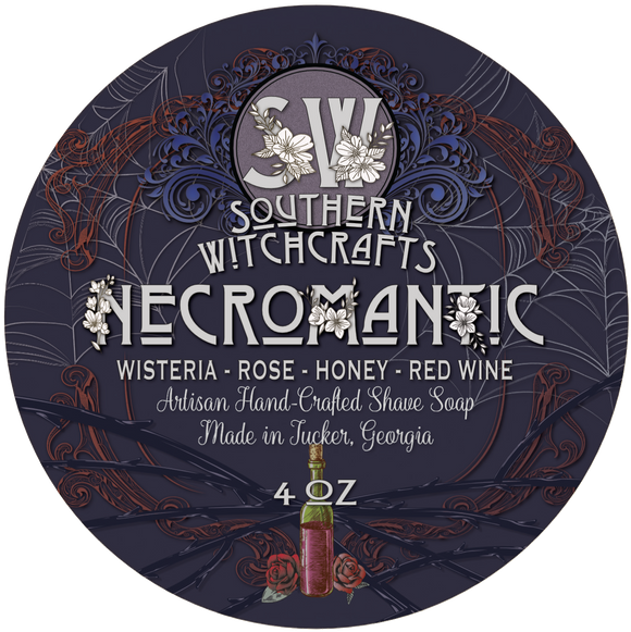 Southern Witchcrafts Shave Soap - Necromantic - Vegan